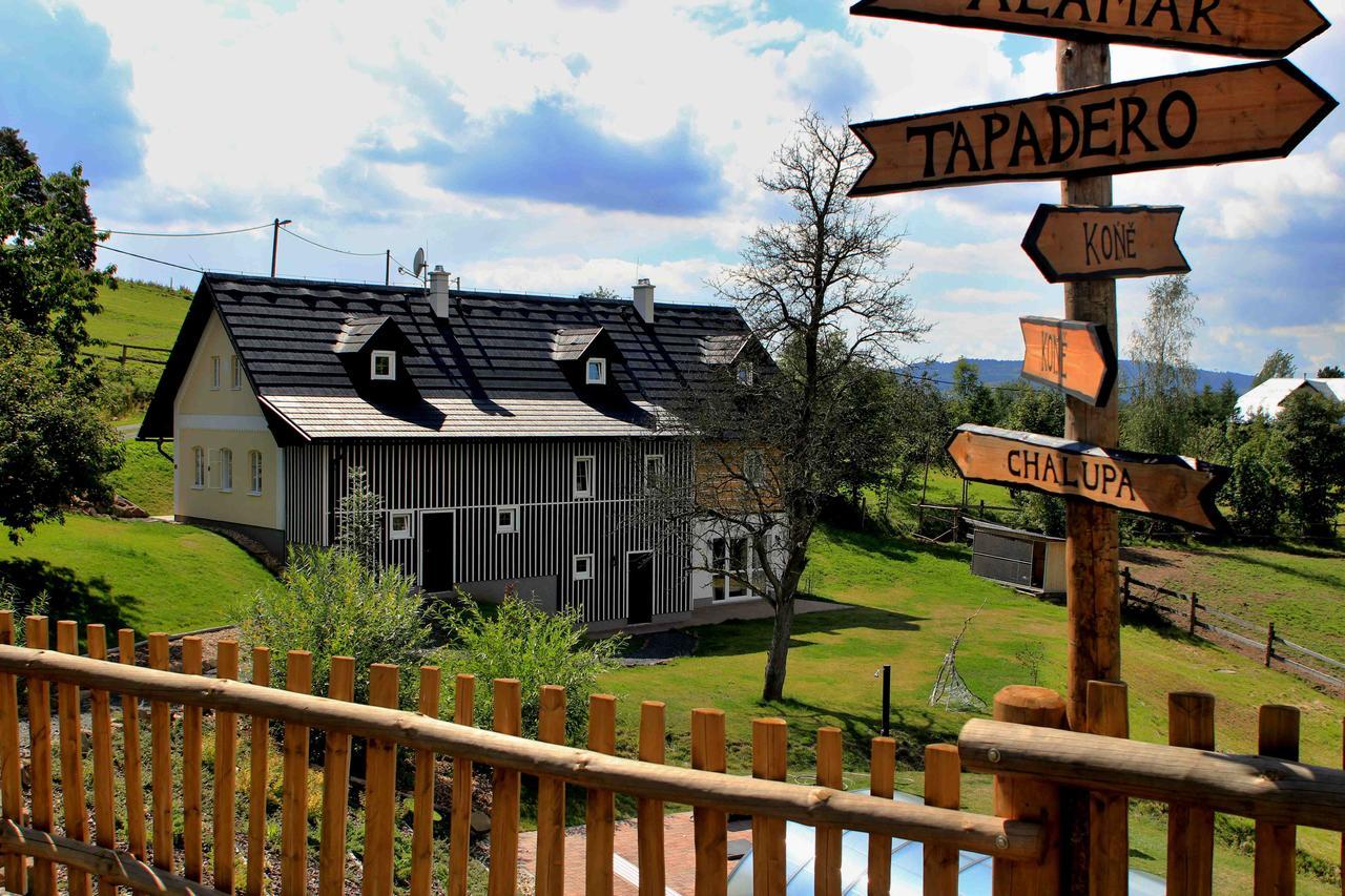 Ranch Bystra Villa Bystrá nad Jizerou Exterior foto
