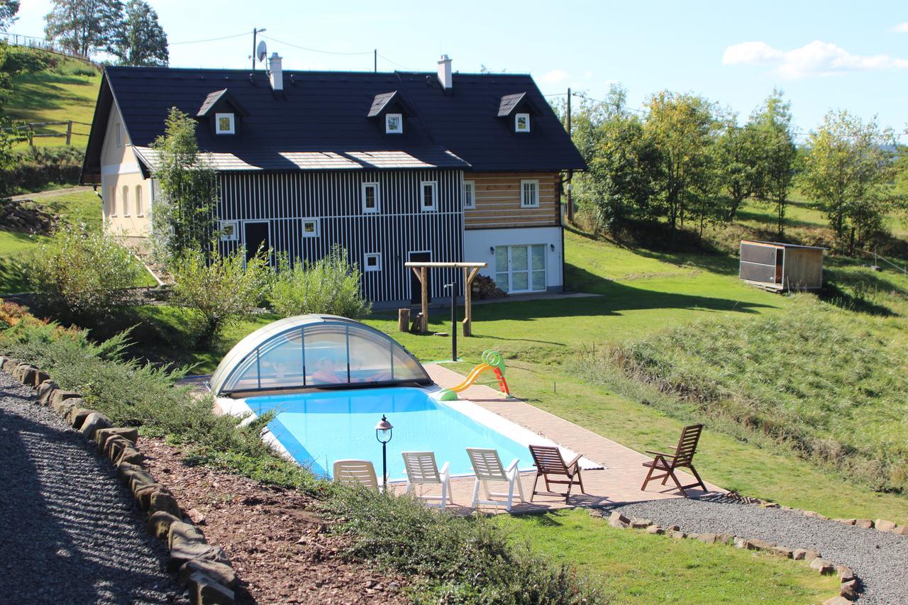 Ranch Bystra Villa Bystrá nad Jizerou Exterior foto